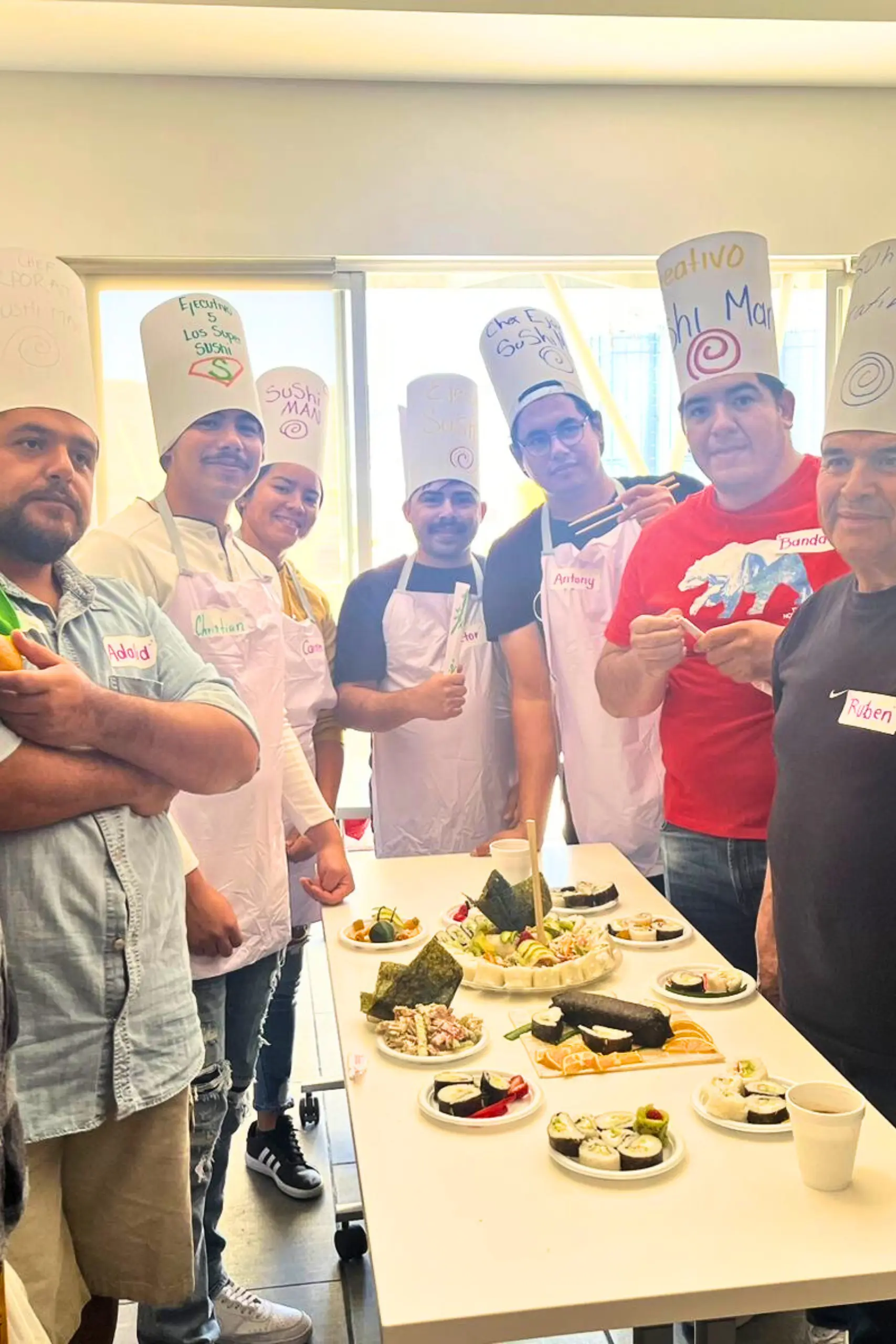 Team Building Sushi Experience Creatividad y Colaboración